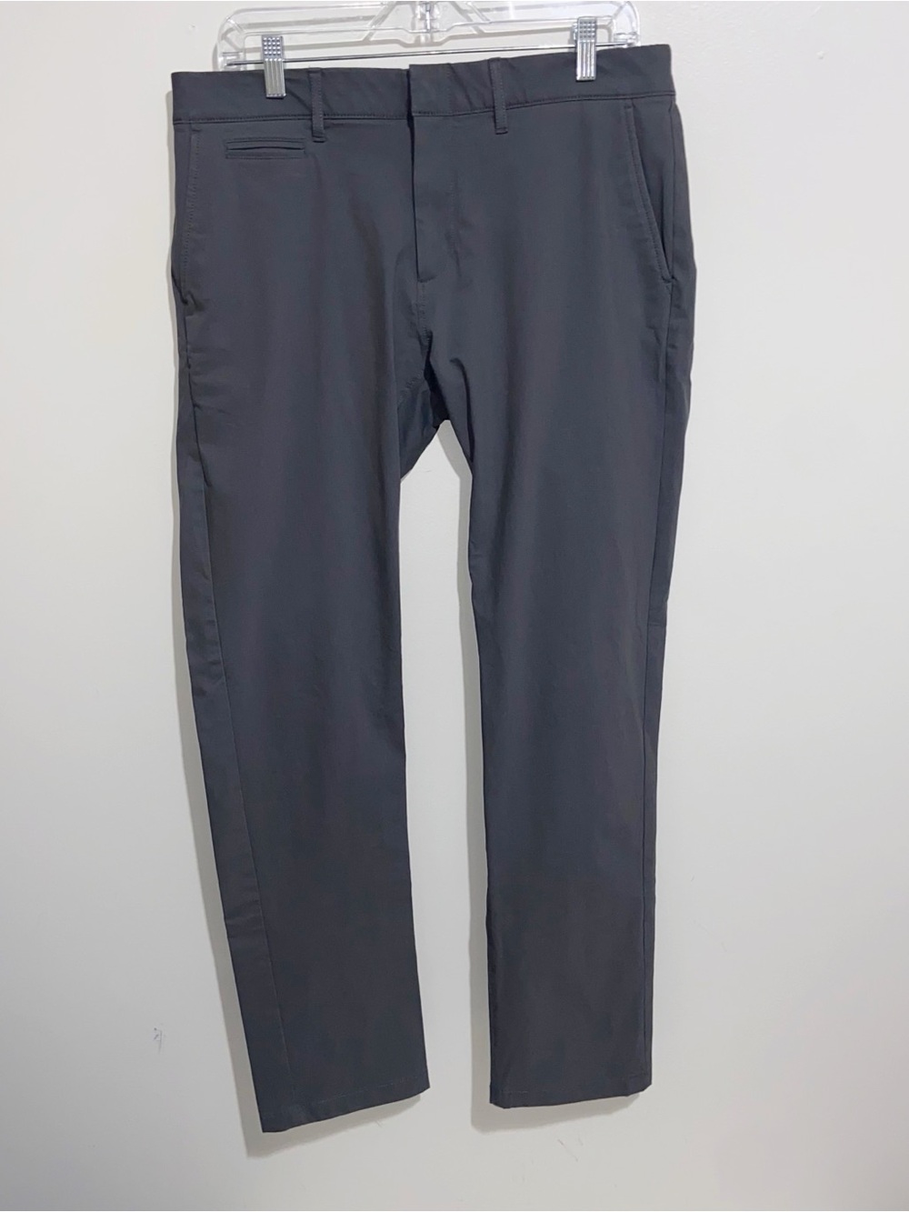 J. Crew Pants Mens 33X32 Gray 484 Performance Slim Fit Tech Preppy Chino Stretch